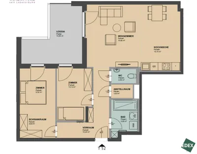 3-Zimmer-Wohnung mieten in Wien – 93 m², € 1.769 – Bild 18 von 18