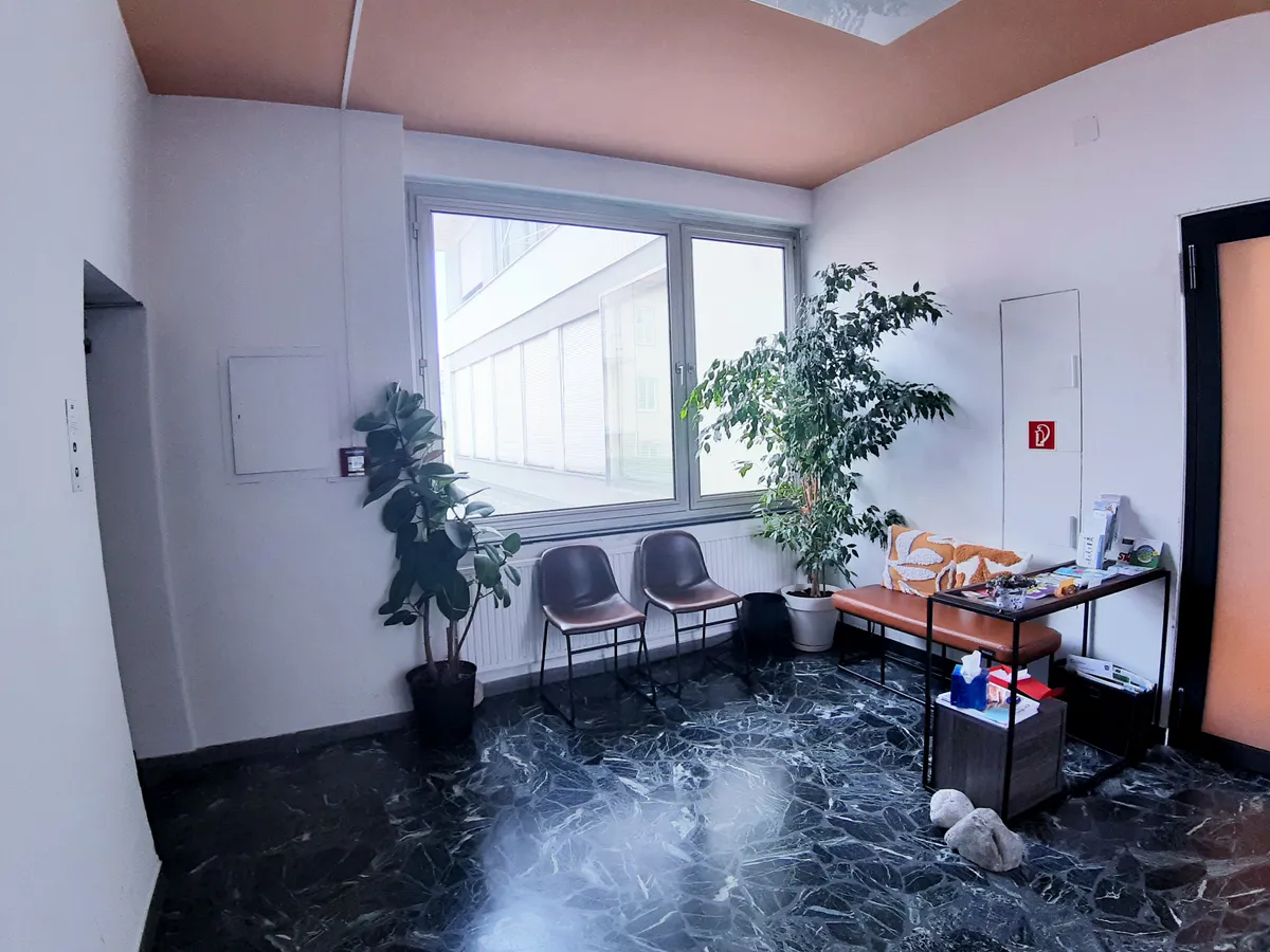 SBG-Stadt: 2-Zi. -Büro-/ Behandlungs-/ Therapieraum+ Teeküche+ WC - Ansicht 3