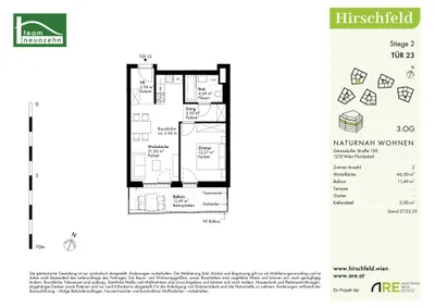 Immobilie kaufen in Wien – 46 m², € 247.000 – Bild 22 von 22