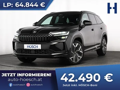 Skoda Kodiaq TDI Sportline 20" 7-SITZE WINTER MATRIX ...