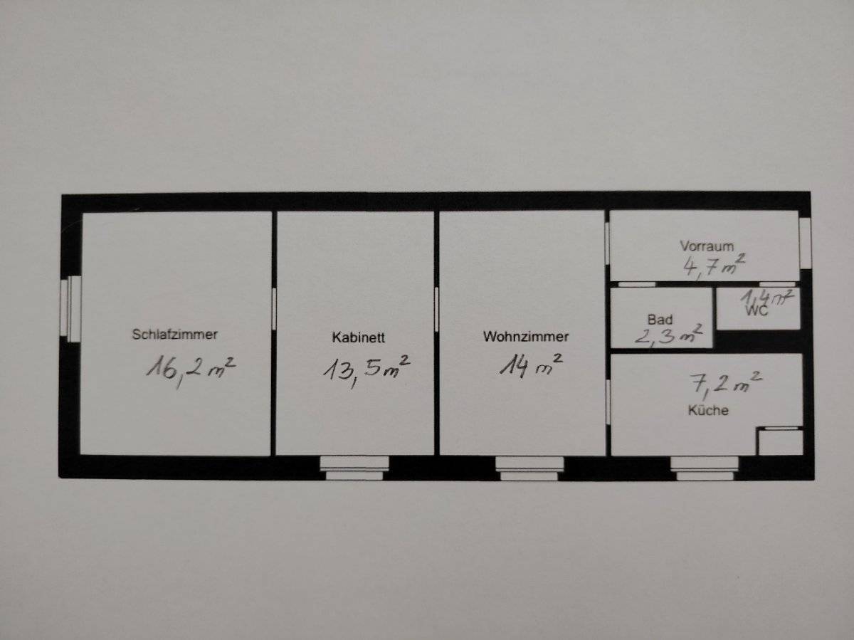 Großveitsch, 3 Zimmerwhg. neu restauriert, ideal als Ferienwohnung - Ansicht 2