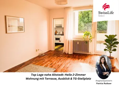 2-Zimmer-Wohnung mieten in Salzburg Stadt – 48,08 m², € 1.204