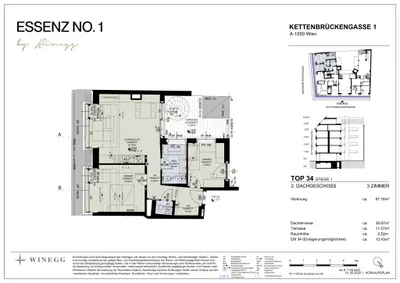 Immobilie kaufen in Wien – 67,16 m², € 930.800 – Bild 22 von 23