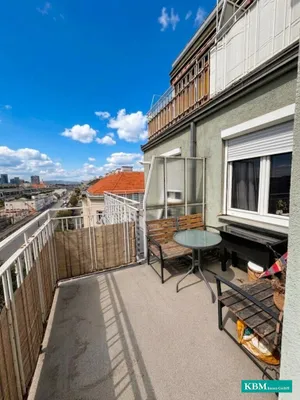 Charmante 2-Zimmer-Mietwohnung mit großem Balkon