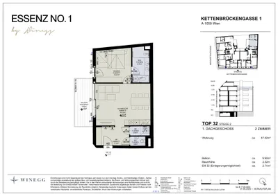 Immobilie kaufen in Wien – 57,52 m², € 650.100 – Bild 22 von 22