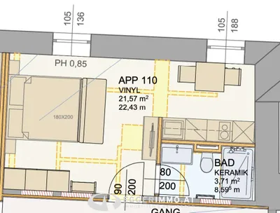 1-Zimmer-Wohnung kaufen in Sankt Johann im Pongau – 25,28 m², € 123.872 – Bild 25 von 33