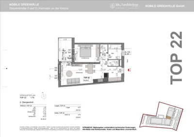 2-Zimmer-Wohnung kaufen in Linz Land – 51,3 m², € 219.000 – Bild 10 von 10