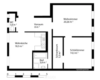 2-Zimmer-Wohnung kaufen in Korneuburg – 71 m², € 199.000 – Bild 14 von 16
