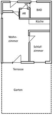 2-Zimmer-Wohnung mieten in Graz-Umgebung – 44 m², € 680 – Bild 6 von 6