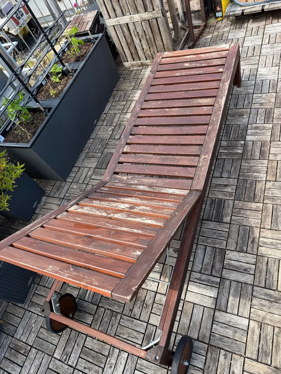 IKEA Gartenliege Holz (Nämmarö), € 5,- (1070 Wien)