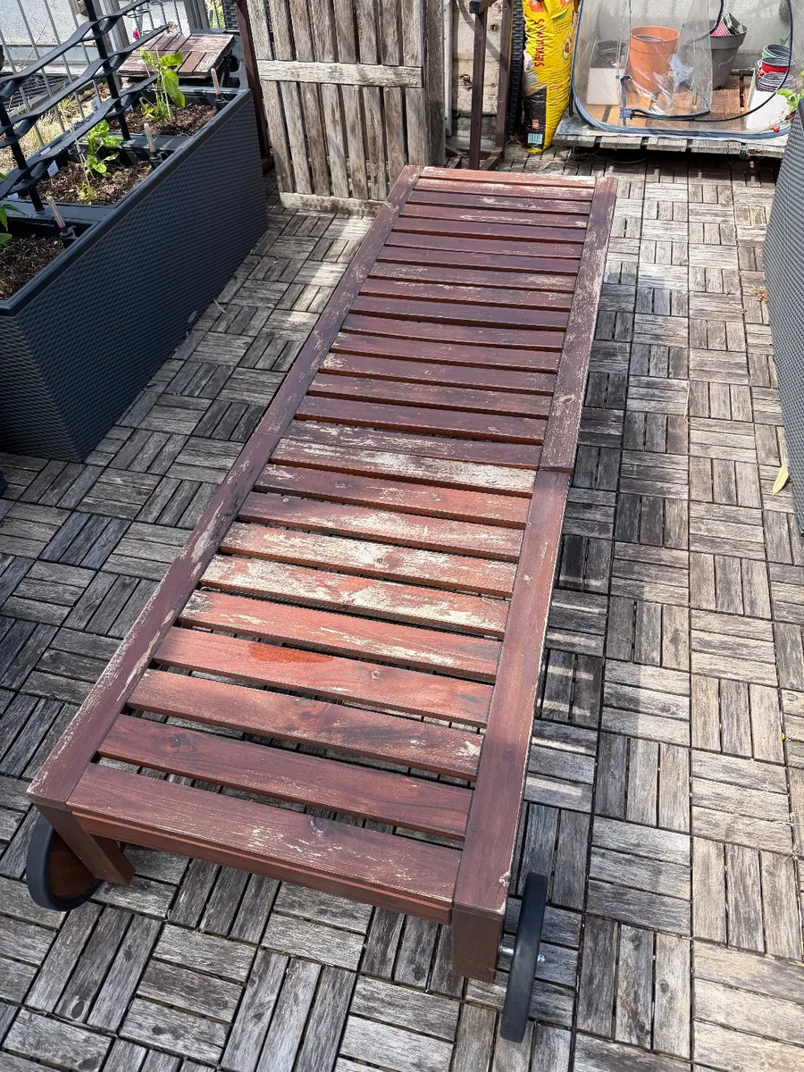IKEA Gartenliege Holz (Nämmarö), € 5,- (1070 Wien)