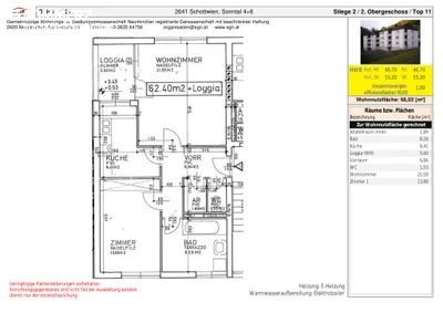 2-Zimmer-Wohnung kaufen in Neunkirchen – 67,6 m², € 120.000 – Bild 11 von 11