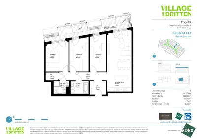 4-Zimmer-Wohnung kaufen in Wien – 102,89 m², € 786.600 – Bild 11 von 11