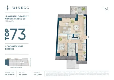3-Zimmer-Wohnung kaufen in Wien – 84,8 m², € 649.000 – Bild 18 von 18