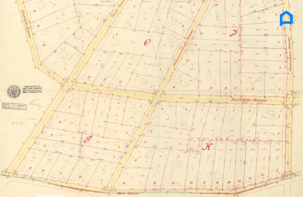 "Platz für Ihre Vision -- Baugrund ca. 952 m² -- optimale Breite u. Tiefe -- Südhang am Wolfersberg." – pohled 2