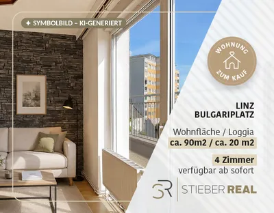 4-Zimmer-Wohnung kaufen in Linz – 90 m², € 245.000