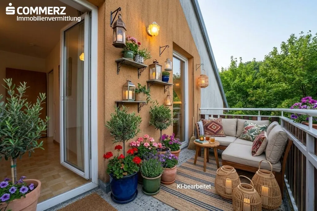 Geförderte Wohnung mit Balkon - Ansicht 2