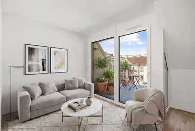 2-Zimmer-Wohnung kaufen in Wien – 45,61 m², € 369.000 – Bild 2 von 10