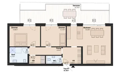 3-Zimmer-Wohnung kaufen in Kufstein – 86,38 m², € 1.150.000 – Bild 5 von 5