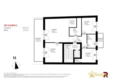 4-Zimmer-Wohnung kaufen in Mödling – 124,19 m², € 699.000 – Bild 18 von 18