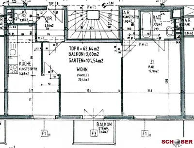 2-Zimmer-Wohnung kaufen in Wien – 62,64 m², € 298.000 – Bild 19 von 19