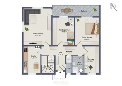 4-Zimmer-Haus kaufen in Weiz – 107 m², € 329.000 – Bild 2 von 30