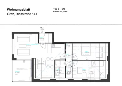 Wohnung mieten in Graz – 84 m², € 1.135 – Bild 12 von 12