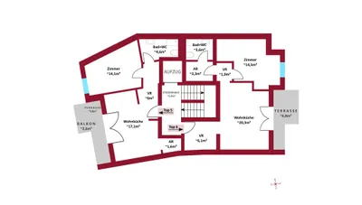 13-Zimmer-Gewerbeimmobilie kaufen in Wien – 368 m², € 1.800.000 – Bild 13 von 14