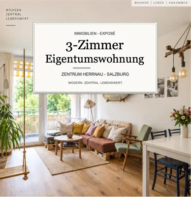 3-Zimmer-Wohnung kaufen in Salzburg Stadt – 72 m², € 489.000