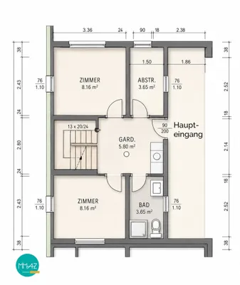 5-Zimmer-Haus kaufen in Mödling – 139,71 m², € 370.000 – Bild 21 von 23