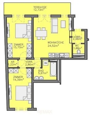 3-Zimmer-Wohnung kaufen in Wien – 69 m², € 537.900 – Bild 13 von 23