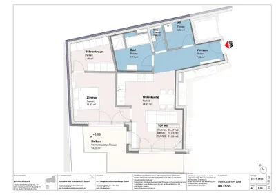 2-Zimmer-Wohnung kaufen in Tulln – 66,06 m², € 410.000 – Bild 4 von 4