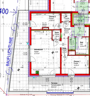 3-Zimmer-Wohnung mieten in Mödling – 71,48 m², € 1.255 – Bild 14 von 14