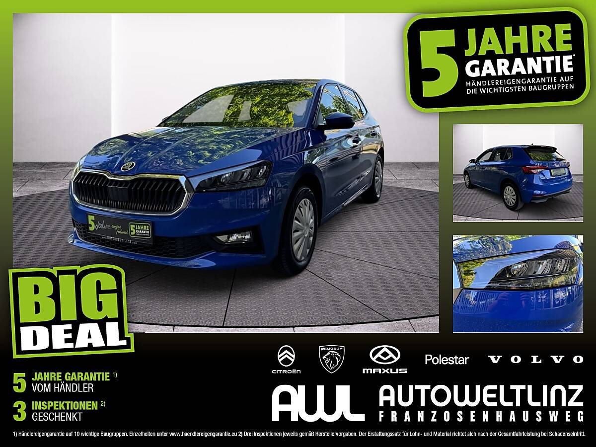 Skoda Fabia 1.0 TSI Selection LED+SHZ+LM+PDC+ParkAss