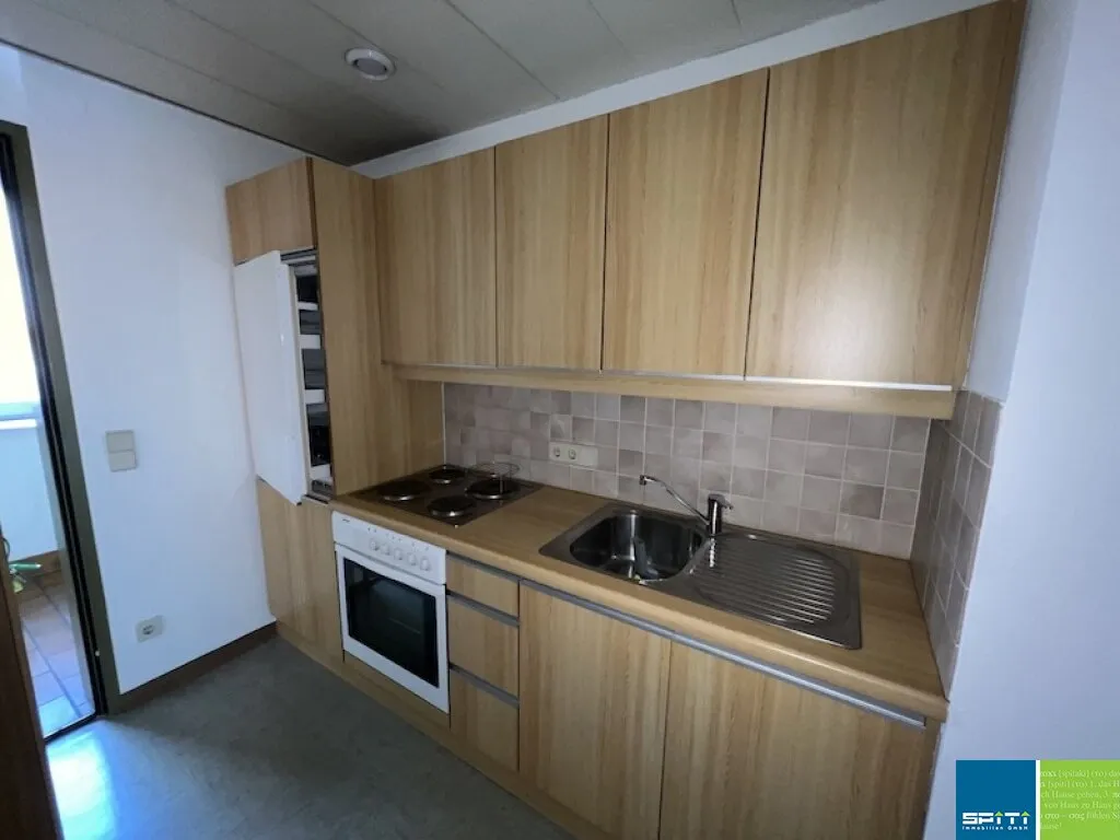 Klagenfurt: Einzimmerwohnung mit Loggia im EG - Top 105 - Ansicht 2