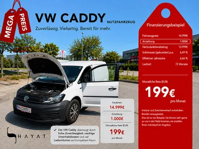 VW Caddy /// FINANZIERUNG MÖGLICH ///
