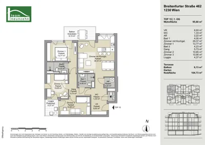 Immobilie kaufen in Wien – 91,23 m², € 580.222 – Bild 28 von 28