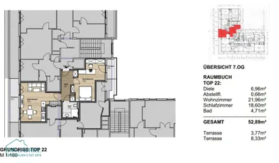 2-Zimmer-Wohnung mieten in Wien – 53 m², € 2.200 – Bild 18 von 18