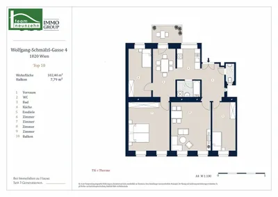 5-Zimmer-Wohnung kaufen in Wien – 102,96 m², € 660.000 – Bild 33 von 33