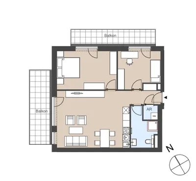 3-Zimmer-Wohnung kaufen in Wiener Neustadt Land – 74,45 m², € 289.000 – Bild 16 von 16