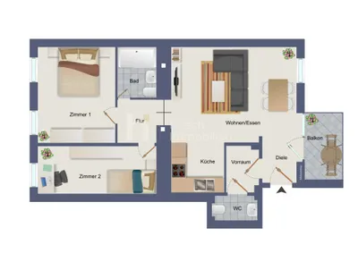 3-Zimmer-Wohnung kaufen in Wien – 56,04 m², € 349.000 – Bild 20 von 20