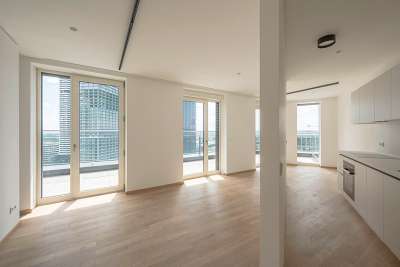 3-Zimmer-Wohnung mit 2 Bädern - Erstbezug in den DC Flats - zu mieten in 1220 Wien – Bild 3