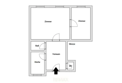 2-Zimmer-Wohnung kaufen in Wien – 58,05 m², € 265.000 – Bild 6 von 6