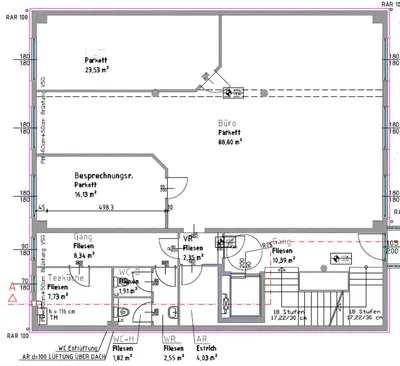 3-Zimmer-Gewerbeimmobilie mieten in Wien – 149 m², € 2.611 – Bild 1 von 9