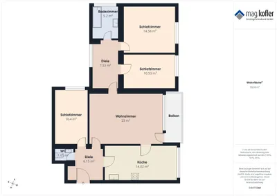 4-Zimmer-Wohnung kaufen in Feldkirch – 93,06 m², € 299.000 – Bild 27 von 27