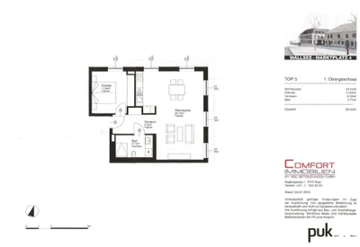 2-Zimmer-Wohnung mieten in Amstetten – 58 m², € 947 – Bild 26 von 27