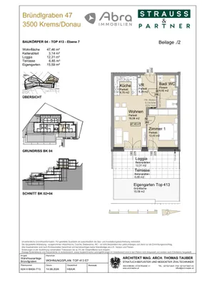 2-Zimmer-Wohnung kaufen in Krems an der Donau – 60 m², € 363.500 – Bild 19 von 20
