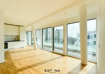 Nähe "UNO City" - Pärchenwohnung mit perfektem Grundriss und Temperierung im Sommer - Neubau – Bild 3