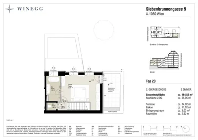 Immobilie kaufen in Wien – 158,49 m², € 1.828.100 – Bild 12 von 13