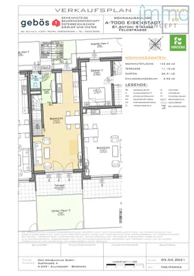 5-Zimmer-Wohnung mieten in Eisenstadt – 143,21 m², € 2.133 – Bild 13 von 15